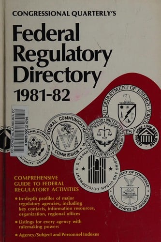 Federal regulatory directory