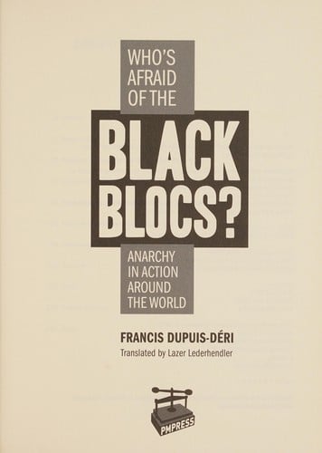 Who's afraid of the black blocs?