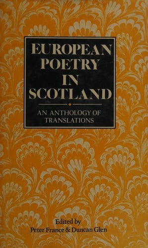 European poetry in Scotland