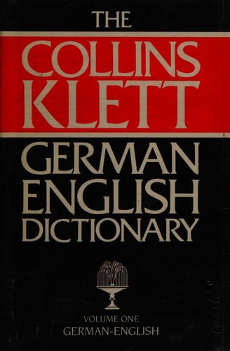 Collins German-English dictionary