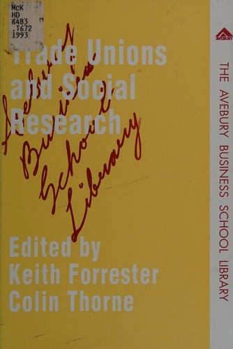 Trade unions and social research