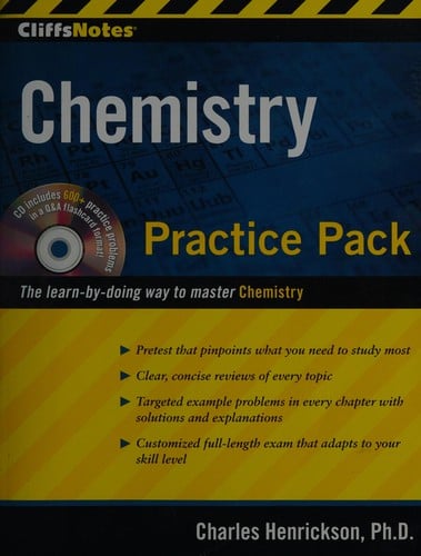 CliffsNotes chemistry practice pack