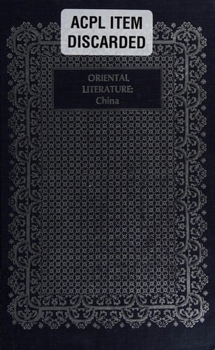 The Literature of China