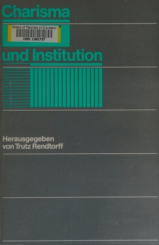 Charisma und Institution