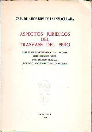 Aspectos jurídicos de trasvase del Ebro