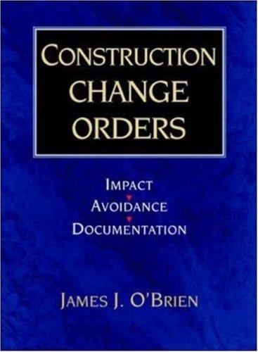 Construction change orders