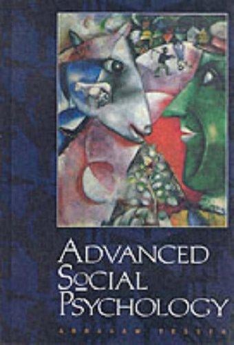 Advanced social psychology