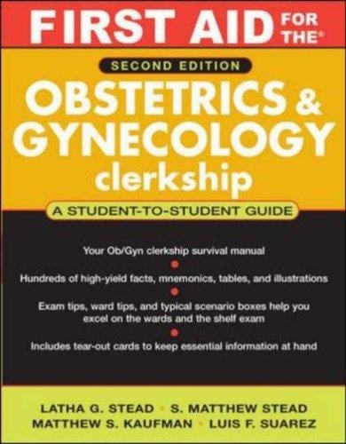 First aid for the obstetrics & gynecology clerkship