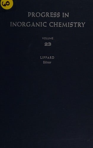 Progress in inorganic chemistry