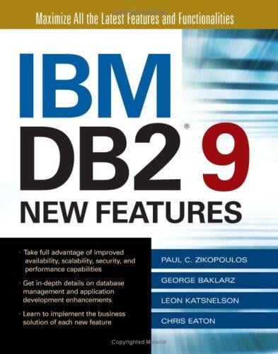 IBM DB2 9 new features