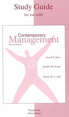Student Study Guide to accompany Contemporary Management