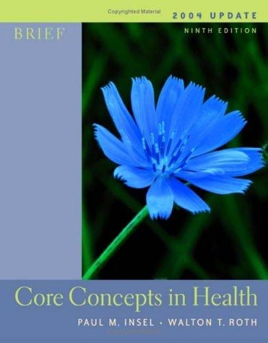 Core concepts in health
