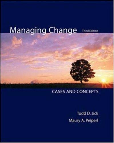 Managing change