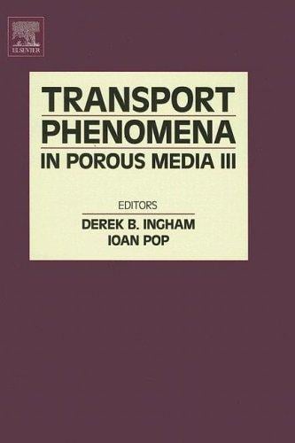 Transport phenomena in porous media