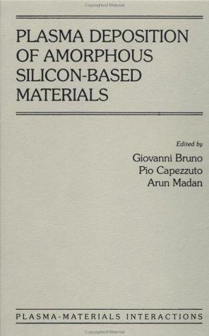 Plasma deposition of amorphous silicon-based materials
