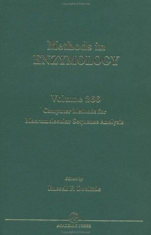 Computer methods for macromolecular sequence analysis
