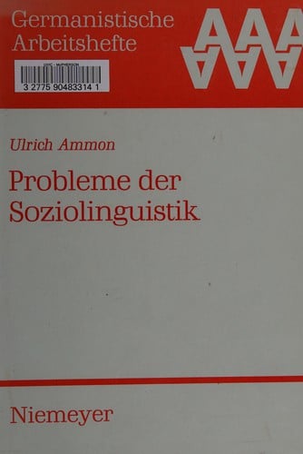 Probleme der Soziolinguistik