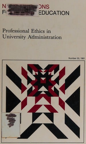 Professional ethics in university administration