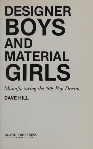 Designer boys and material girls