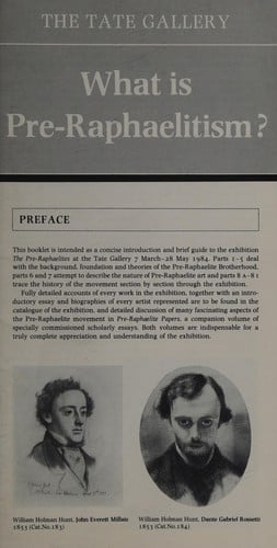 What is Pre-Raphaelitism?