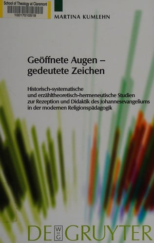 Geöffinete Augen - gedeutete Zeichen