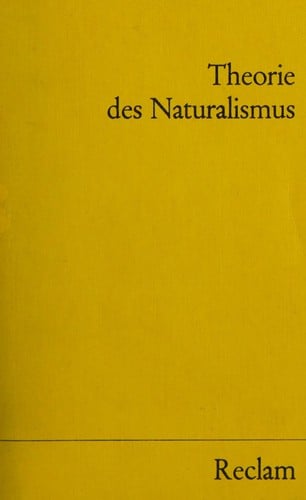 Theorie des Naturalismus