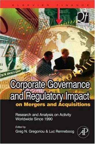 Corporate governance and regulatory impact on mergers and acquisitions
