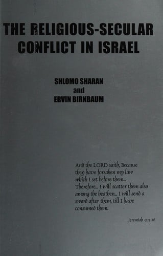 The religious-secular conflict in Israel