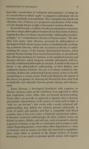 Genetics, theology, and ethics