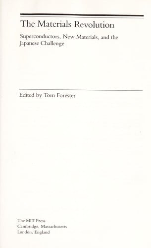 The Materials revolution