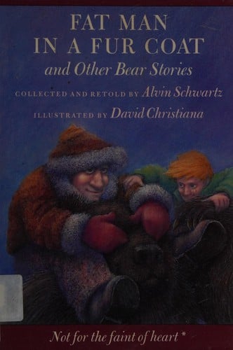 Fat man in a fur coat