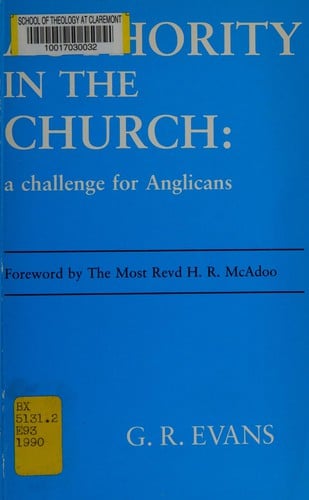 Authority in the church challenge for Anglicans