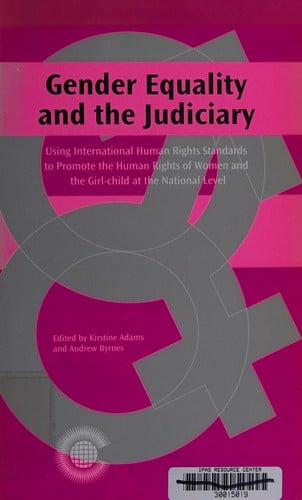 Gender equality and the judiciary