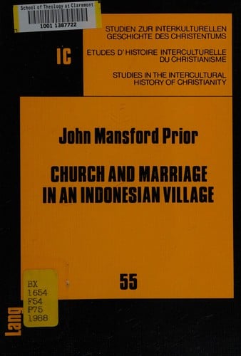 Church and marriage in an Indonesian village