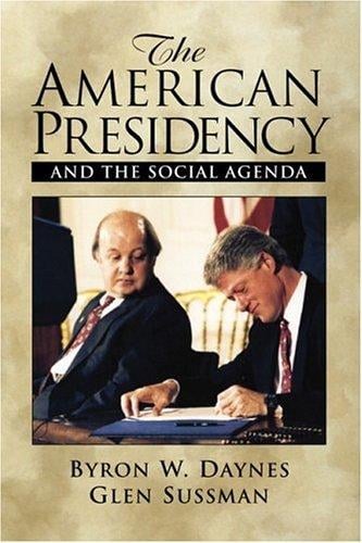 The American presidency and the social agenda