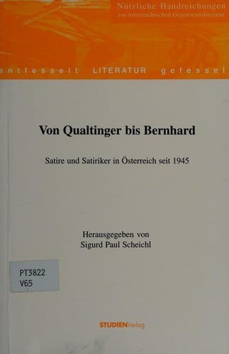 Von Qualtinger bis Bernhard