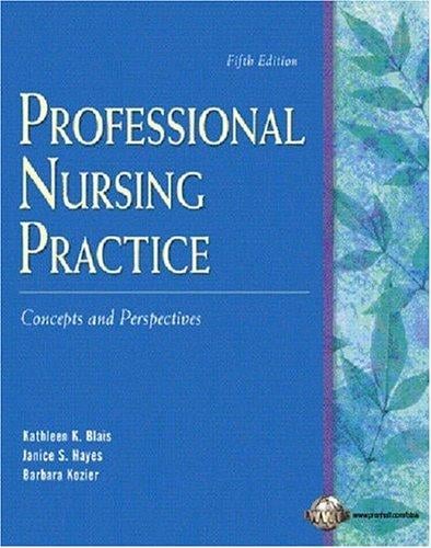Professional nursing practice : concepts and perspectives