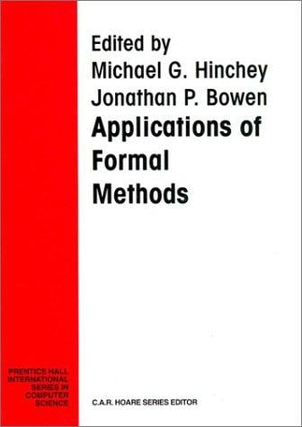Applications of formal methods