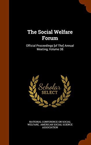 The social welfare forum