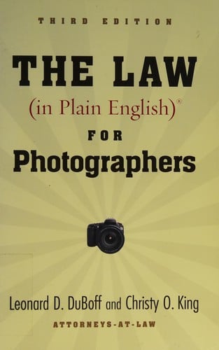 The law (in plain English)(r) for photographers