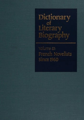 French novelists since 1960