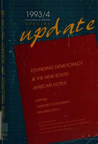 Founding democracy and the new South African voter