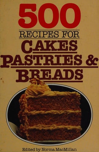 Cakes, pastries and breads