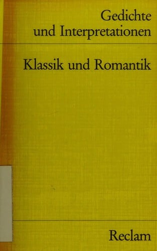 Gedichte und Interpretationen