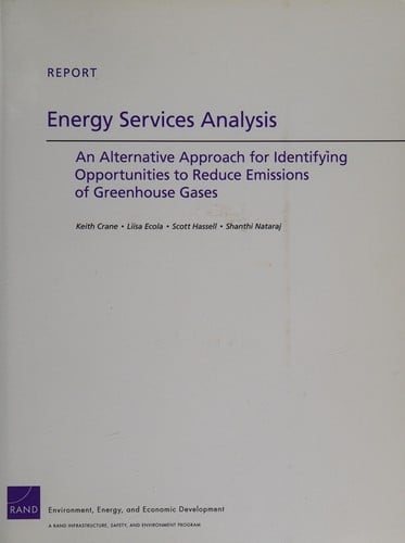 Energy service analysis