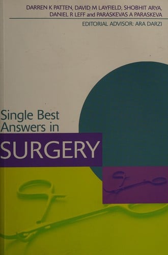 Single best answers in surgery