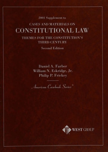 Constitutional Law, Themes for the Constitution's Third Century