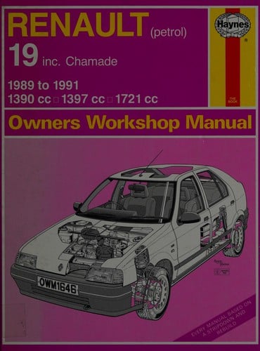 Renault 19 owners workshop manual
