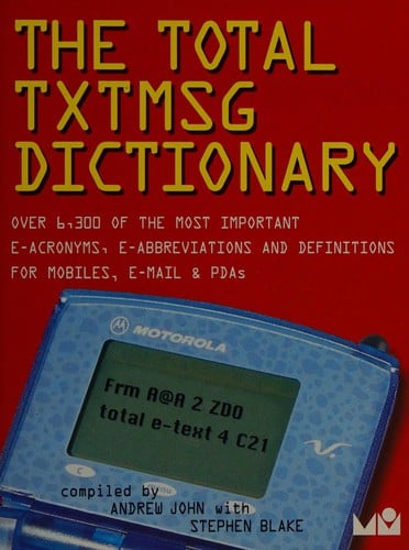 The Total TxtMSg Dictionary