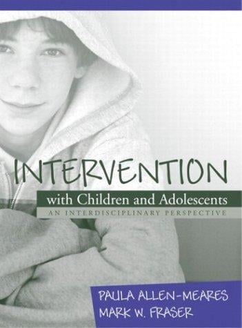 Intervention with children and adolescents